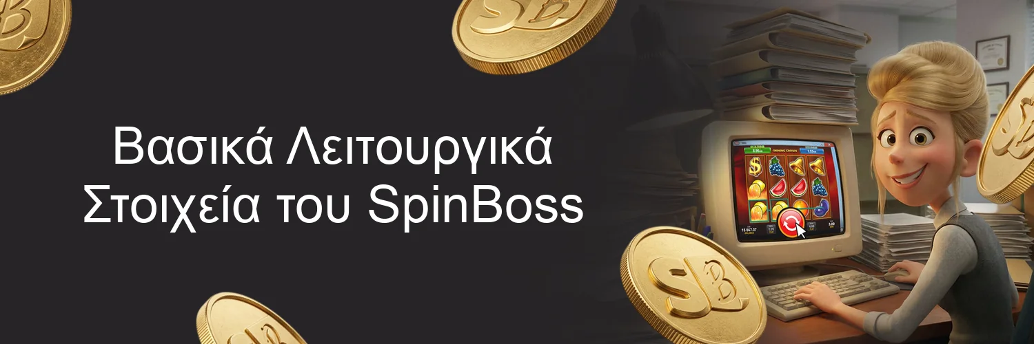 Βασικά Λειτουργικά Στοιχεία του SpinBoss Βασικά Λειτουργικά Στοιχεία του SpinBoss